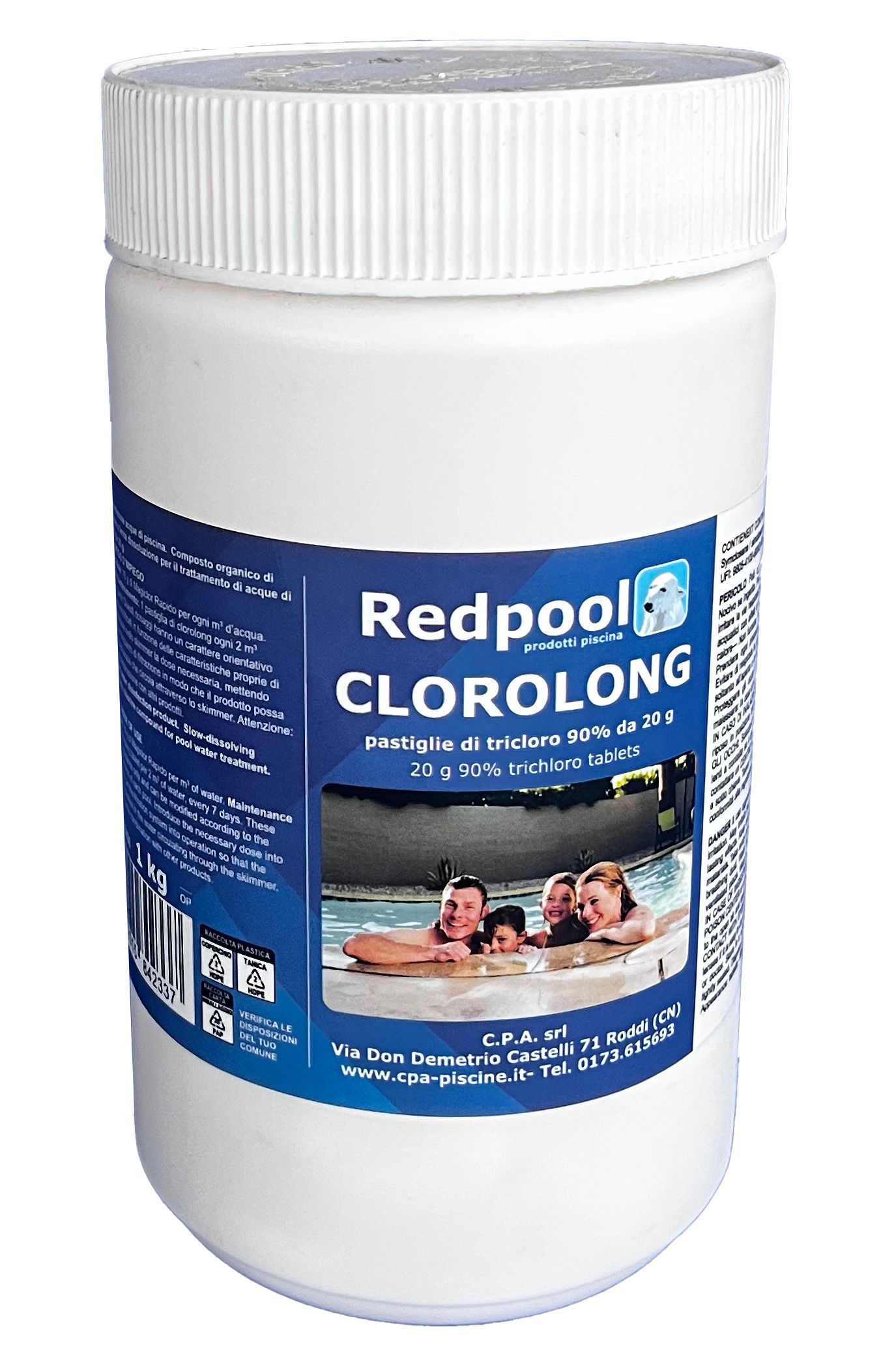 CLOROLONG PASTIGLIE 20G