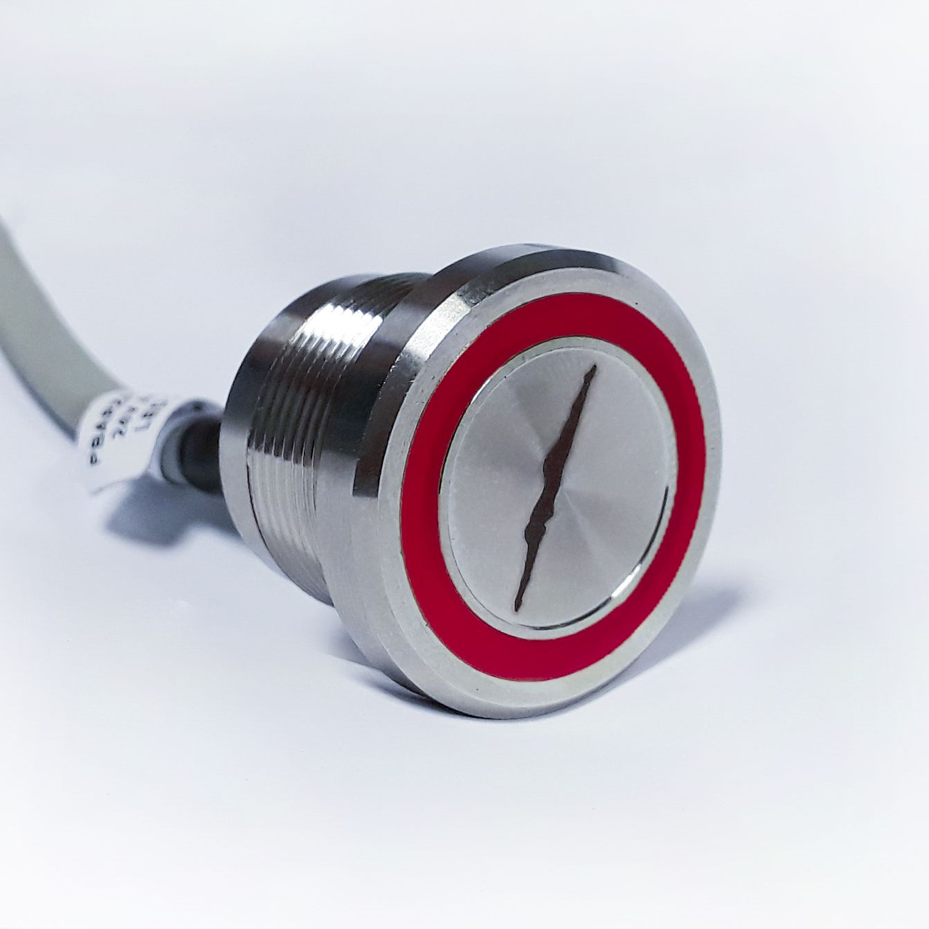 PULSANTE PIEZO INOX